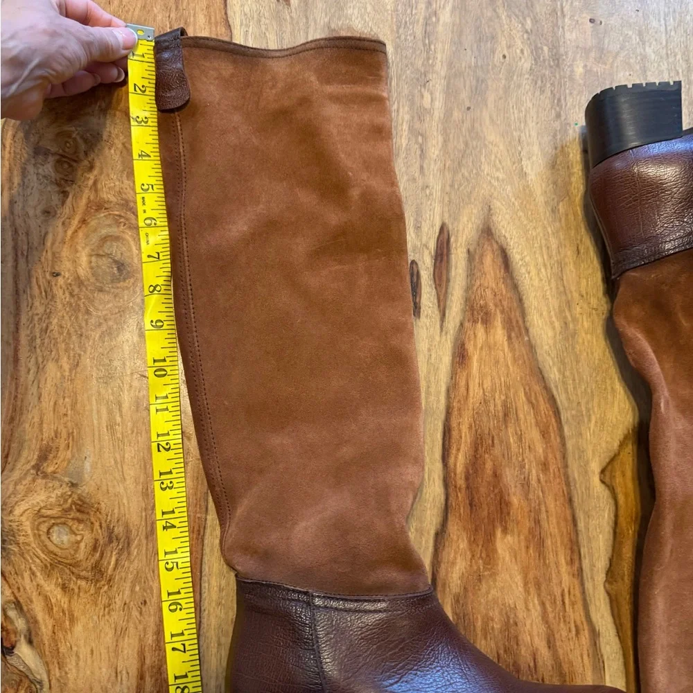 Brand new Hispanitas Brown Leather Knee-High Boots size 36 - Picture 8 of 8